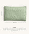 Sizing dimensions for ergoPouch Organic Toddler Pillow Case Willow