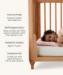 features of the ergoPouch toddler Pillow and Case 