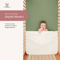 a step by step guide on how to use the ergoPouch HugMe Blanket