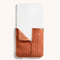 ergoPouch HugMe Blanket 0.2 & 1.0 TOG in Rust with open zip
