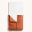 ergoPouch HugMe Blanket 0.2 & 1.0 TOG in Rust with open zip