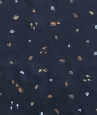 Close up of ergoPouch Hedgehog fabric print