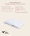 ergoPouch Organic Toddler Pillow Protector White