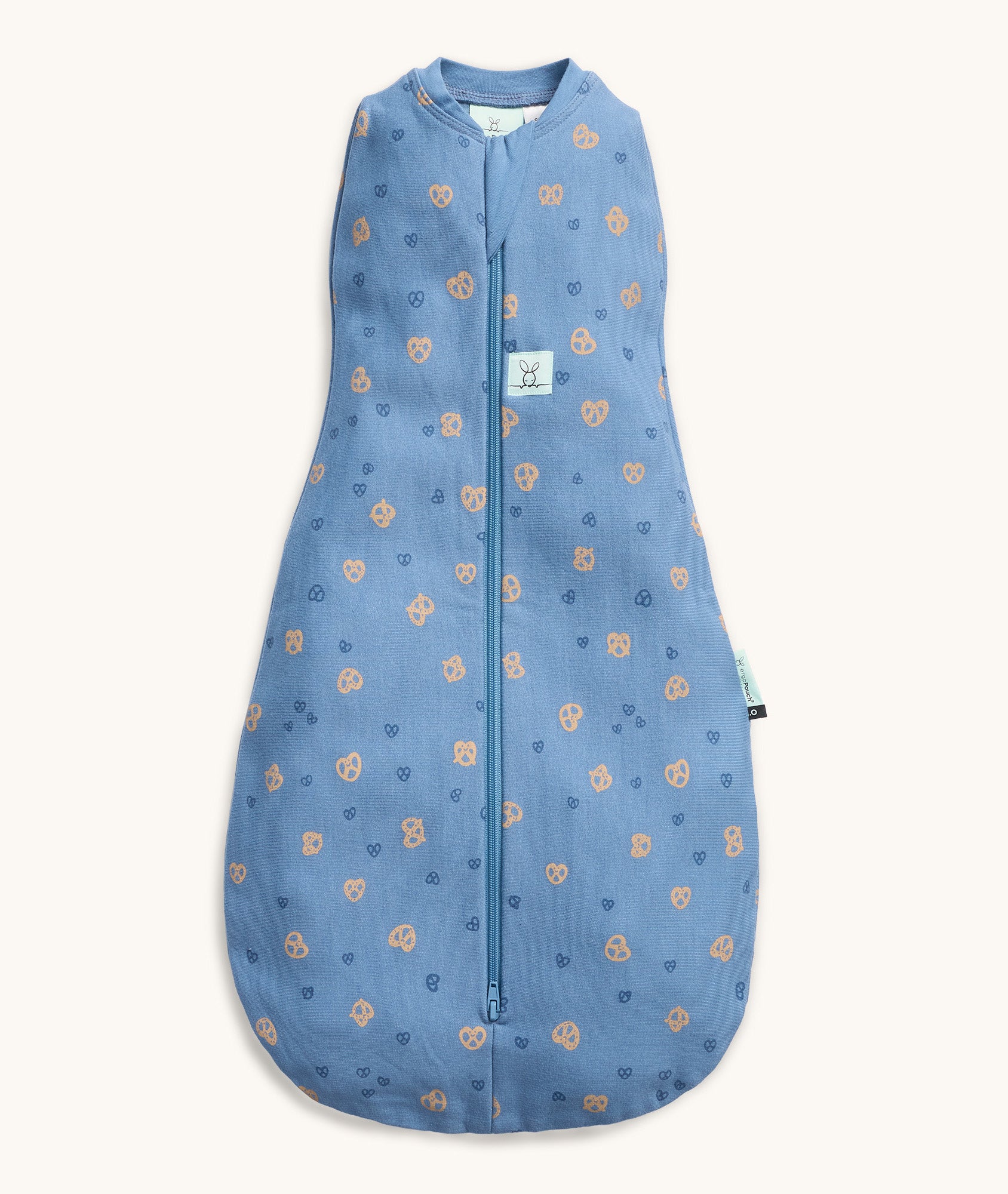 Newborn Swaddle Cocoon Sack – Stretchy, Soft, Breathable Sleeping Bag For Infants 0-3 Months (Little Brother Design)