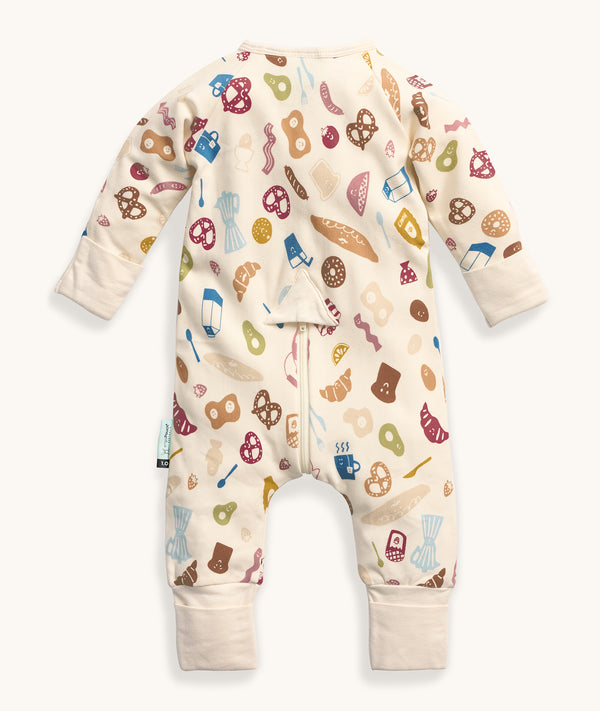 ergoPouch Long Sleeve Layer 1.0 TOG in Bon Appetit, back product view