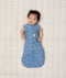 ergoPouch baby cocoon swaddle, made from natural, non-irritating materials gentle on skin.