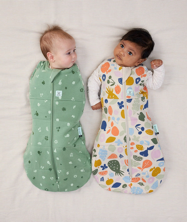 ergoPouch Cocoon Swaddle Bag 2.5 TOG Sweet Orchard, a warm swaddle