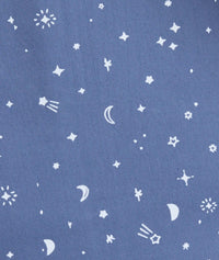 Close up of ergoPouch Night Sky fabric print