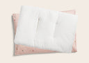 ergoPouch toddler pillow with protector, made from organic, non-toxic materials.