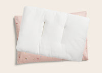 ergoPouch toddler pillow with protector, made from organic, non-toxic materials.