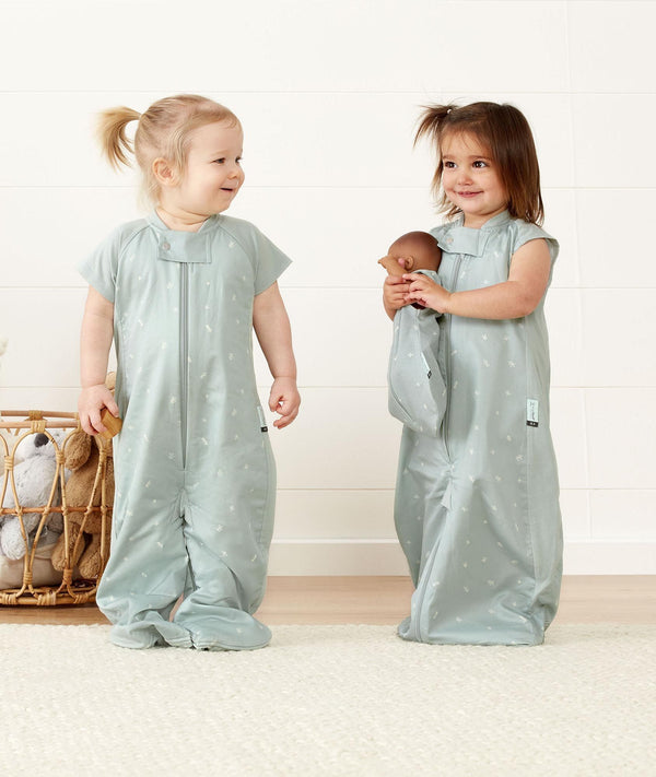ergoPouch Sleep Suit Bag 0.3 TOG Sage for summer