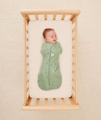 ergoPouch Organic Fitted Sheet Caramel Grid