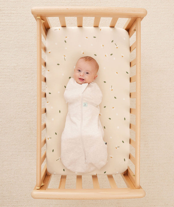 ergoPouch Organic Fitted Sheet Daisy Sprinkle