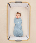 ergoPouch Organic Fitted Sheet Caramel Grid