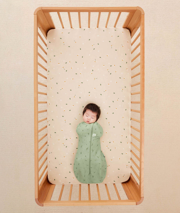 ergoPouch Organic Fitted Sheet Daisy Sprinkle