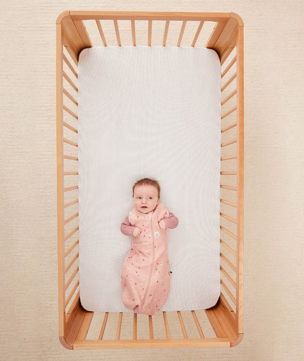 ergoPouch Organic Fitted Sheet Midnight Stripe