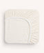 ergoPouch Organic Fitted Sheet Caramel Grid