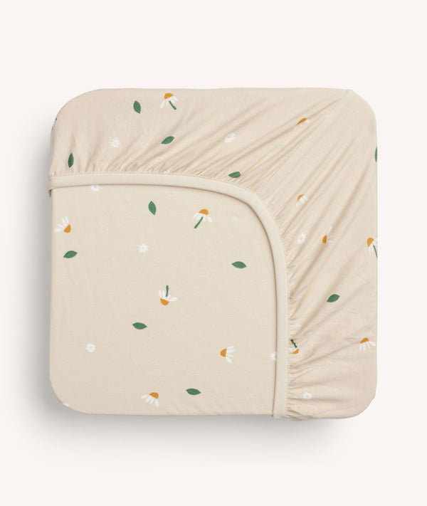 ergoPouch Organic Fitted Sheet Daisy Sprinkle