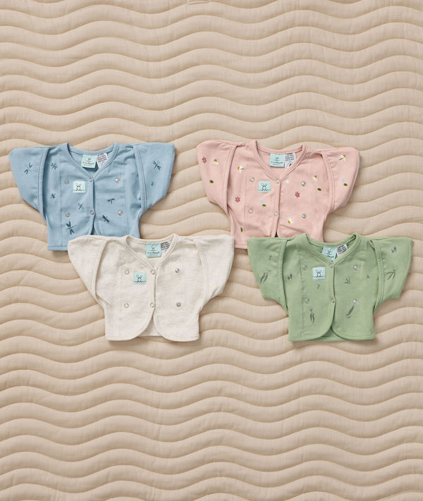 Butterfly Cardi Oatmeal Marle