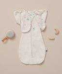 ergoPouch newborn essentials featuring cocoon swaddle, butterfly cardi and white noise machine.