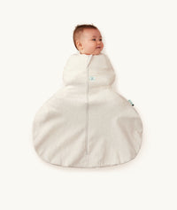 ergoPouch Hip Harness Cocoon Swaddle Bag 1.0 TOG Oatmeal Marle