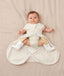 ergoPouch Hip Harness Cocoon Swaddle Bag 1.0 TOG Oatmeal Marle
