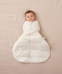 ergoPouch Hip Harness Cocoon Swaddle Bag 2.5 TOG Oatmeal Marle, a warm swaddle