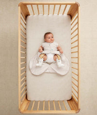 Warm ergoPouch Hip Harness Cocoon Swaddle Bag 3.5 TOG Oatmeal Marle for winter