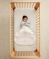 ergoPouch Hip Harness Jersey Sleeping Bag 2.5 TOG Oatmeal Marle, a warm sleeping bag