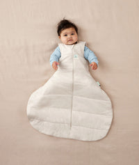 Warm ergoPouch Hip Harness Jersey Sleeping Bag 3.5 TOG Oatmeal Marle for winter