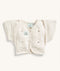 Butterfly Cardi Oatmeal Marle