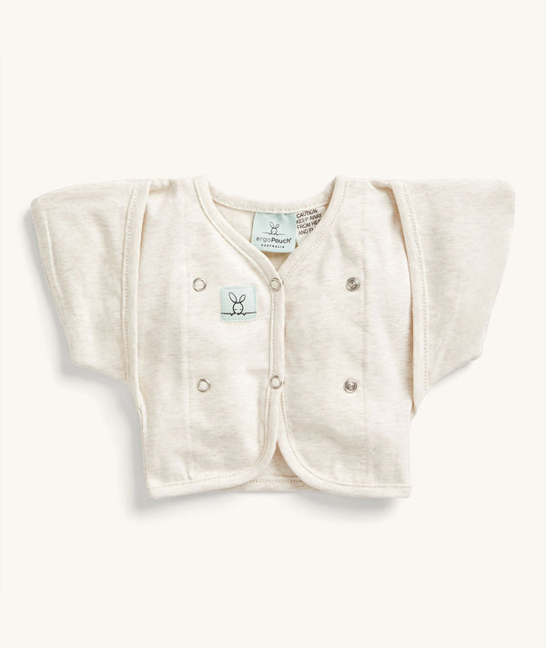 Butterfly Cardi Oatmeal Marle