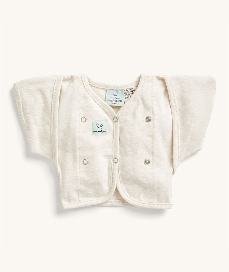 Butterfly Cardi Oatmeal Marle