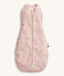 Sleeveless ergoPouch Cocoon Swaddle Bag 0.2 TOG Daisies for summer