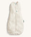 Sleeveless ergoPouch Cocoon Swaddle Bag 0.2 TOG Oatmeal Marle for summer