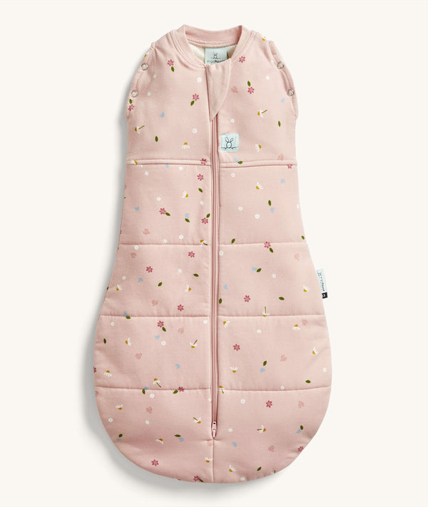 Warm ergoPouch Cocoon Swaddle Bag 3.5 TOG Daisies for winter