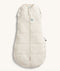 ergoPouch Cocoon Swaddle Bag 2.5 TOG Oatmeal Marle, a warm swaddle