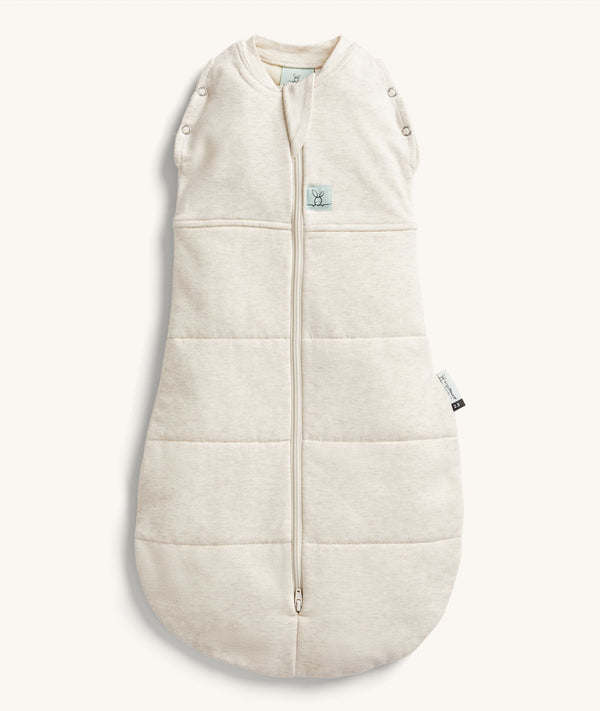 ergoPouch Cocoon Swaddle Bag 2.5 TOG Oatmeal Marle, a warm swaddle
