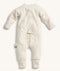 Back view of the ergoPouch Long Sleeve Layer Oatmeal Marle