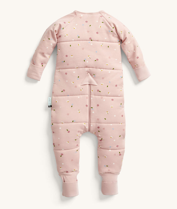 Warm ergoPouch Sleep Onesie 3.5 TOG Daisies for winter