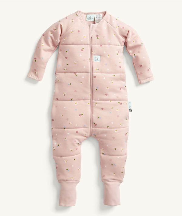 Warm ergoPouch Sleep Onesie 3.5 TOG Daisies for winter