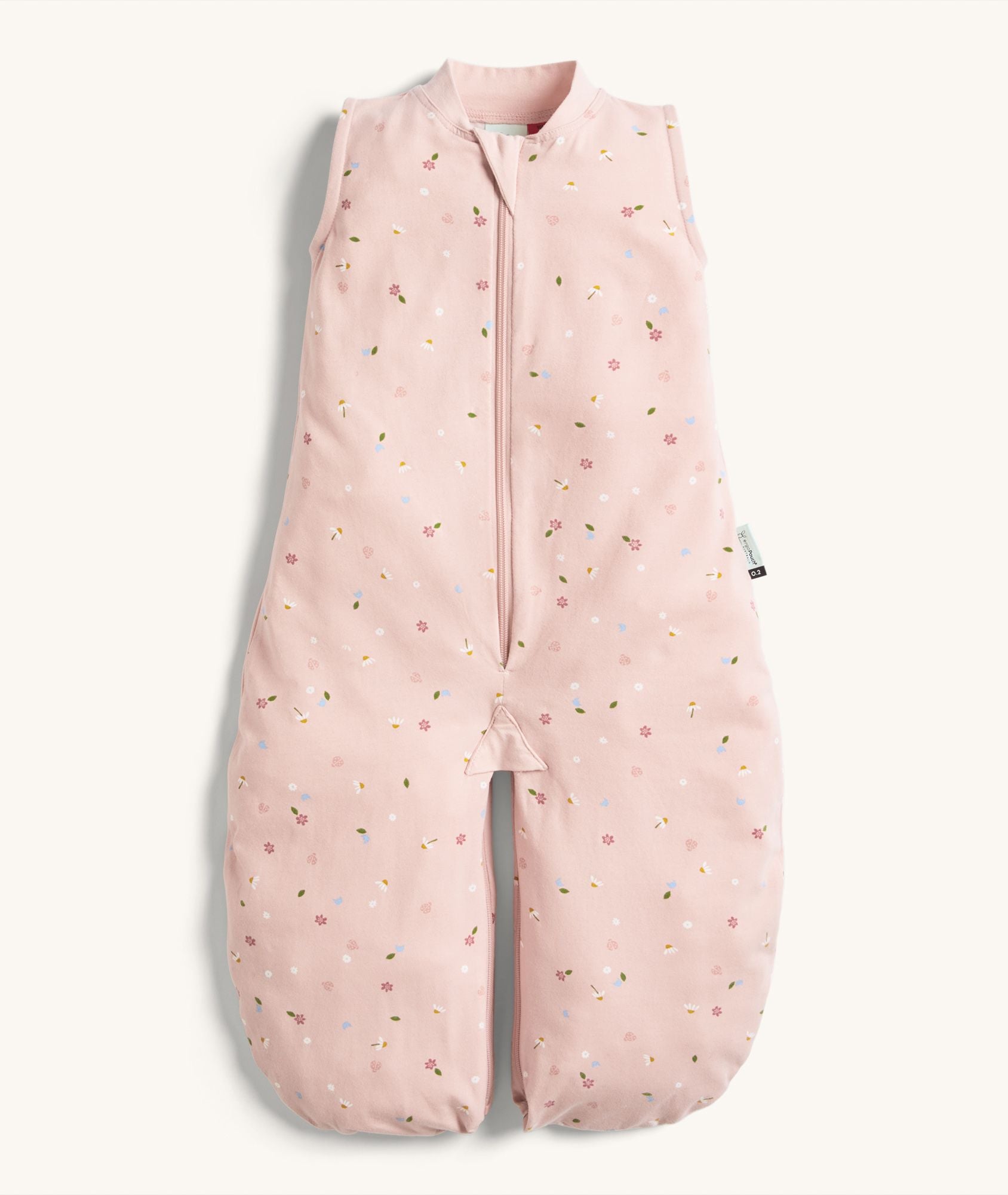 Jersey Sleep Suit Bag 0.2 TOG Daisies