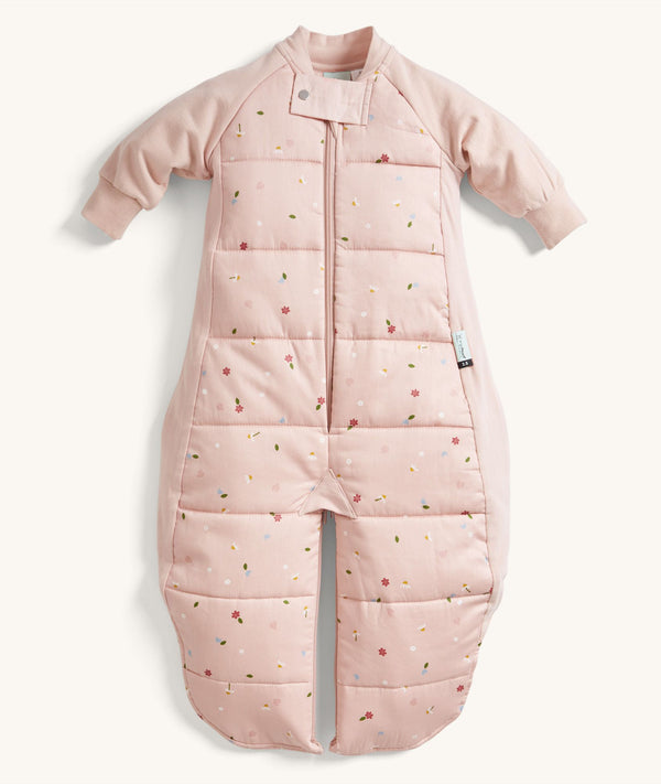 ergoPouch Sleep Suit Bag 2.5 TOG Daisies, a warm pouch