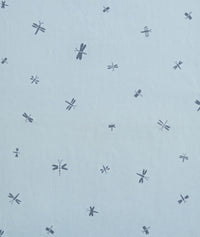 Close up of ergoPouch Daisies fabric print