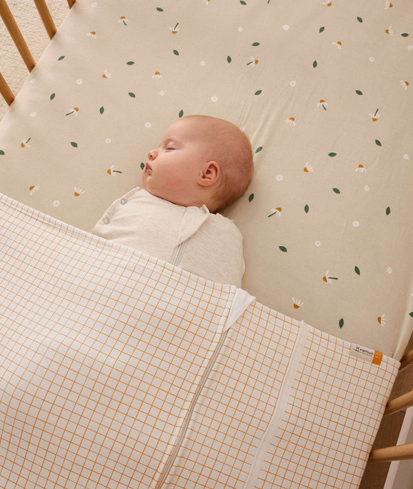 HugMe Blanket 0.2 & 1.0 TOG Caramel Grid