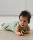 Organic baby sleeping bag from ergoPouch, made from soft, breathable materials gentle on skin.