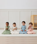 TOG-rated baby sleeping bags from ergoPouch, available in cute, seasonal prints, made from natural, breathable fibres.