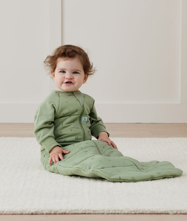 ergoPouch Jersey Sleeping Bag 2.5 TOG Sleeved Willow, a warm sleeping bag