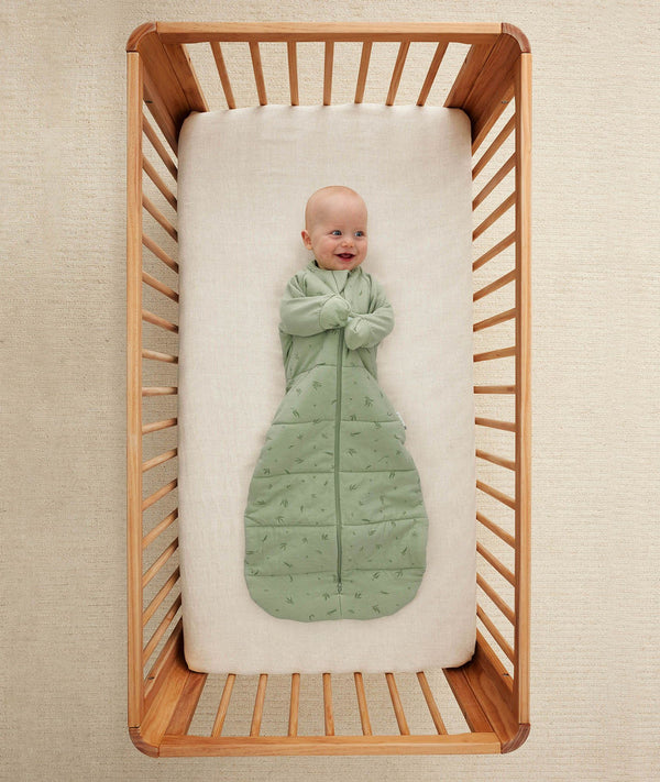 ergoPouch Jersey Sleeping Bag 2.5 TOG Sleeved Willow, a warm sleeping bag