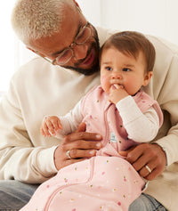 Sleeveless ergoPouch Jersey Sleeping Bag 0.2 TOG Daisies for summer